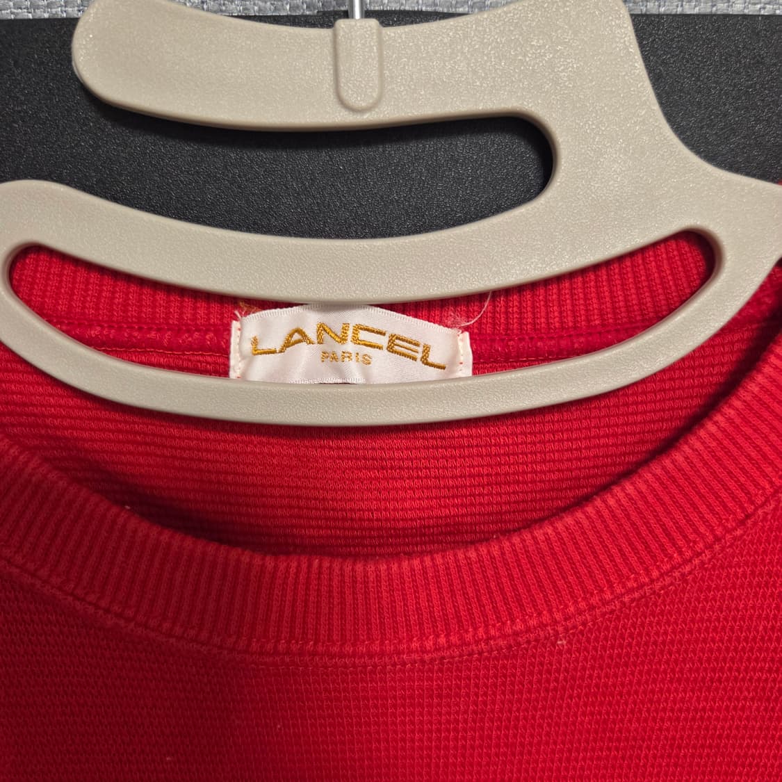 90s LANCEL 일본제 빈티지 반팔 티셔츠 L(100) 상품이미지3