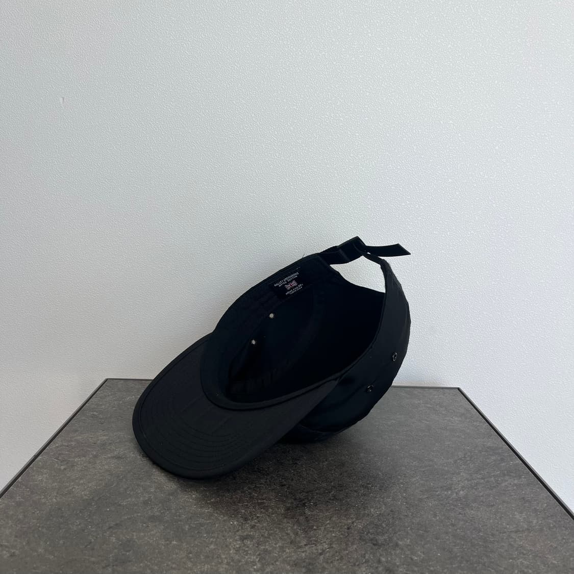 (OS) 슈프림 박스로고 캠프캡 모자 24FW 왁스드 립스탑 블랙 상품이미지6