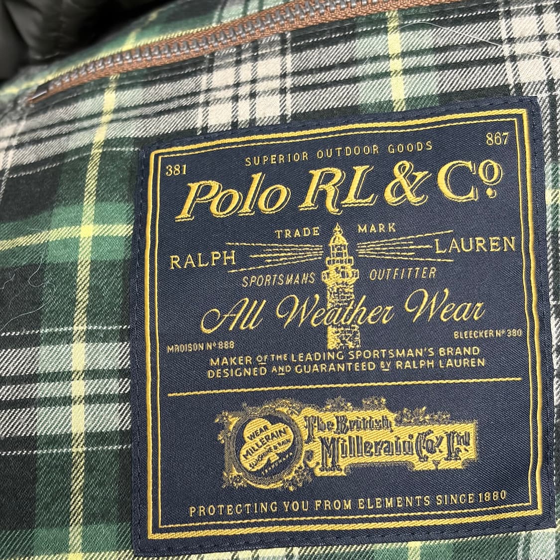 폴로 오일 코튼 보머 자켓 상품이미지8