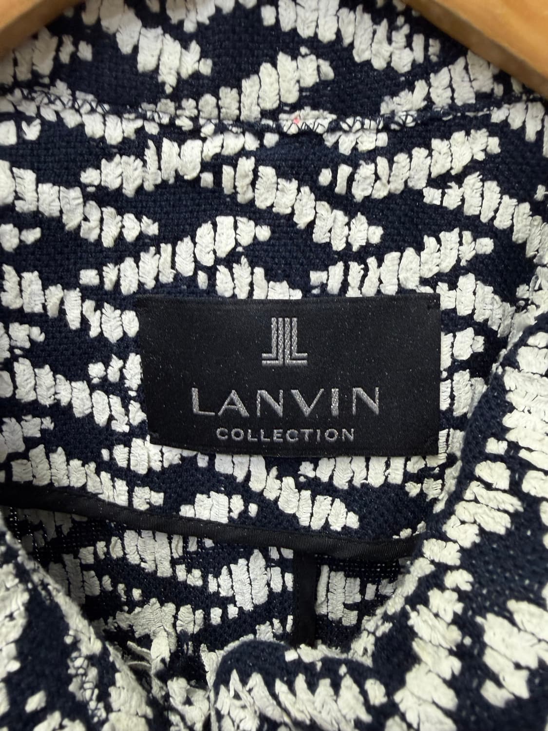 정품) LANVIN 랑방 한섬 트위드 자켓 82 상품이미지7