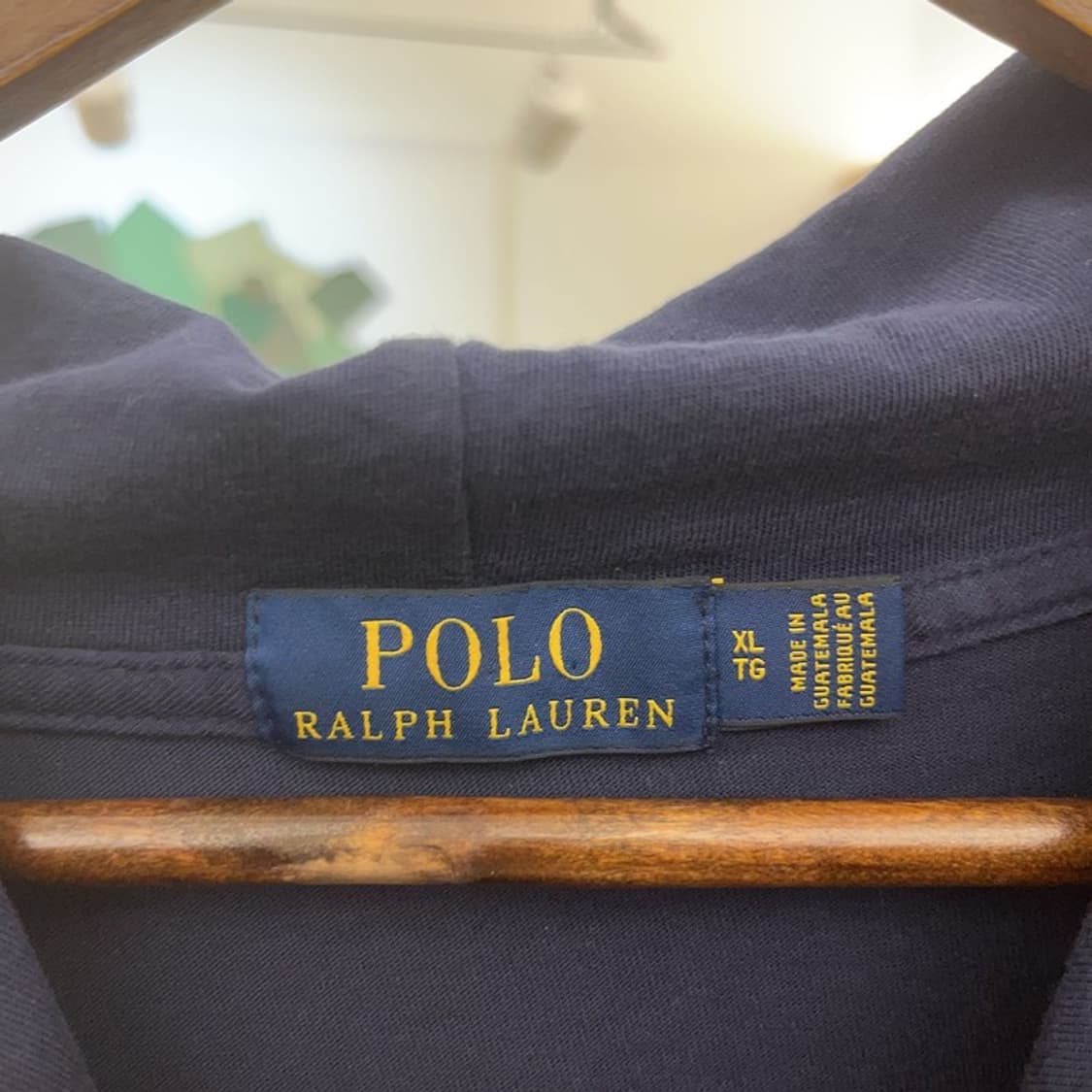 폴로 랄프로렌 올드스쿨 여리핏 신형로고 후드티 XL C08652 상품이미지5