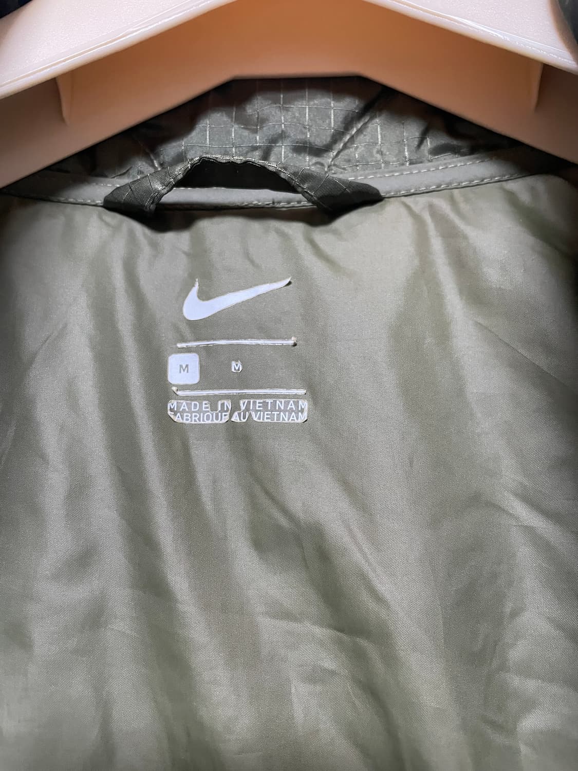 나이키 누빔 깔깔이 하드우드 라이너 스마일 퀄팅 자켓 M 상품이미지5