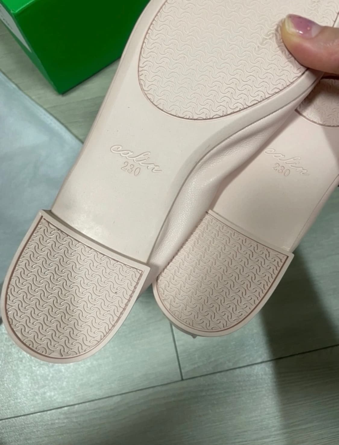 깔량)발레리나슈즈 스킨색 230사이즈(새상품) 상품이미지7