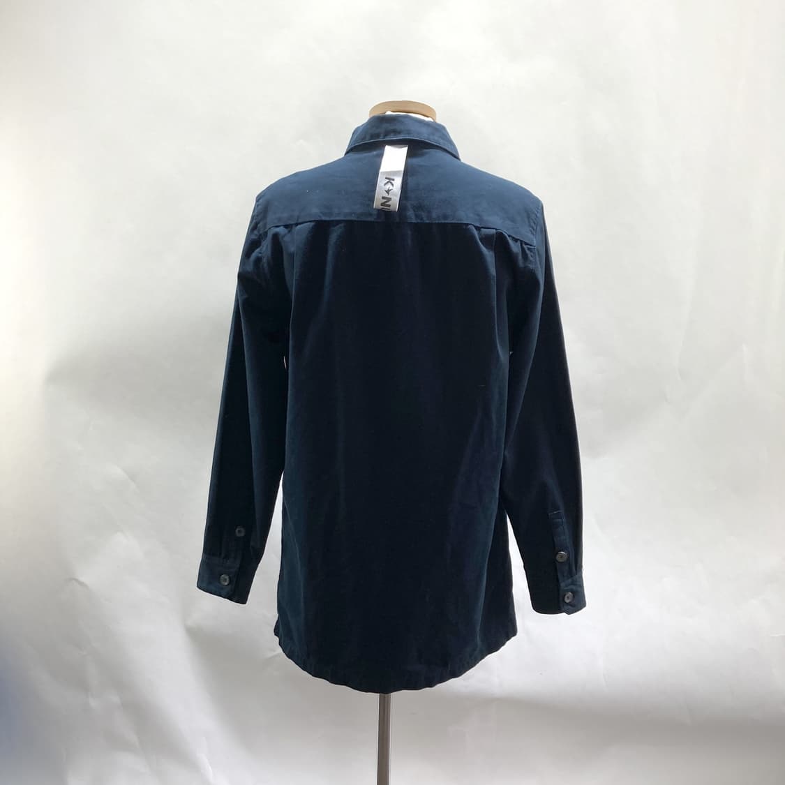 KYNUS 공용 셔츠롱자켓 네이비 S  상품이미지3