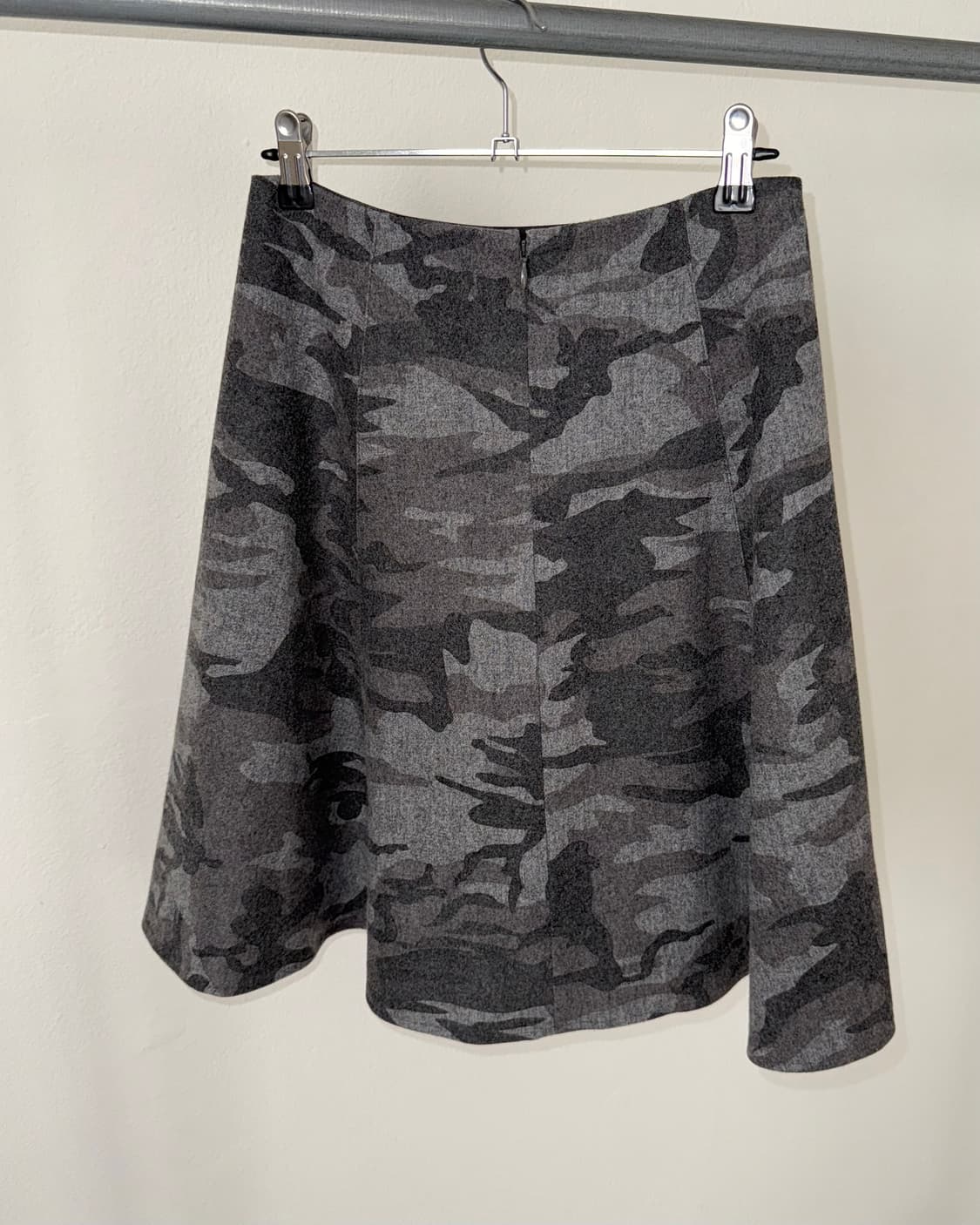 빈티지 카모 울 스커트 상품이미지5