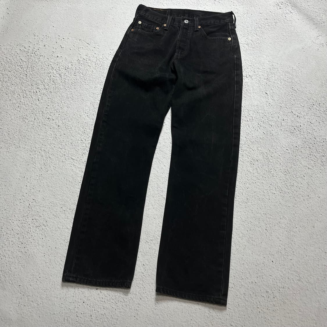  00s Levi's 501 Original Fit Black Denim 상품이미지4