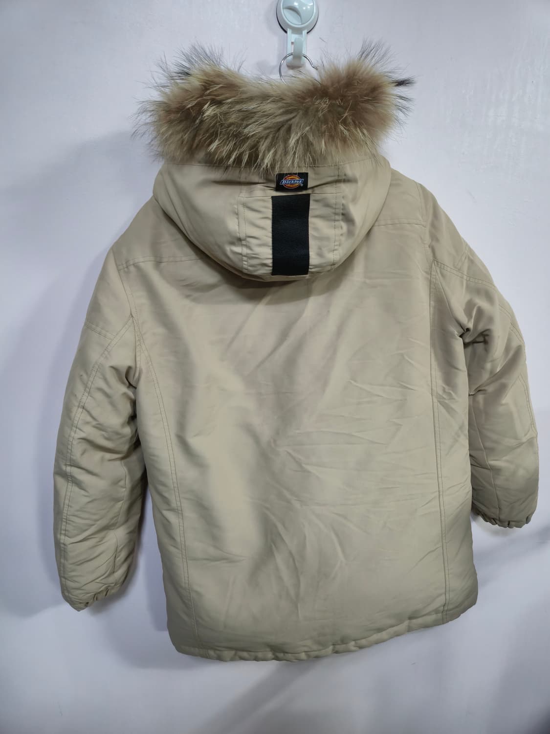 디키즈 후드 패딩 점퍼 베이지 상품이미지3