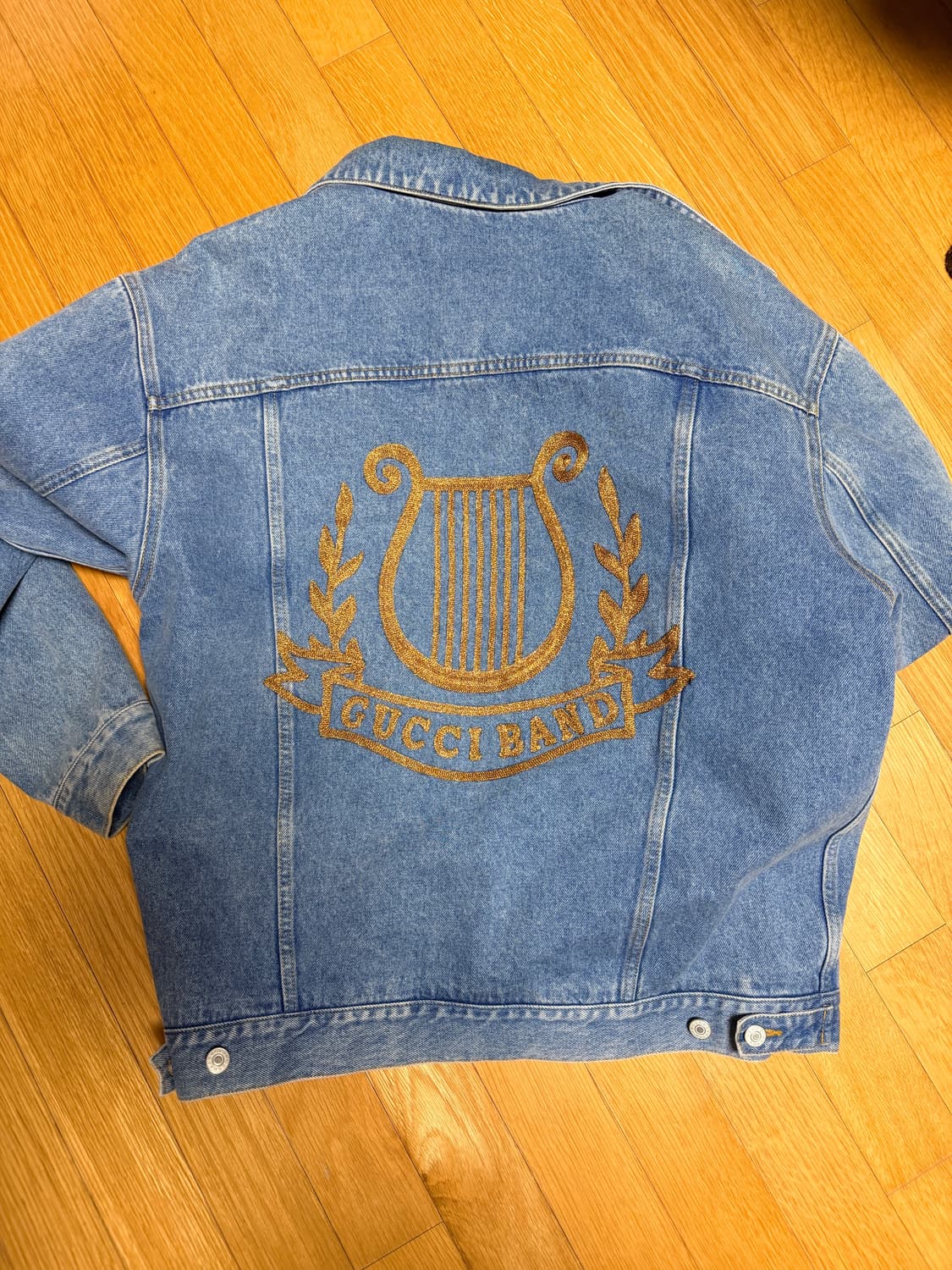 구찌 gucci 청자켓 데님 50사이즈 105~110 상품이미지6