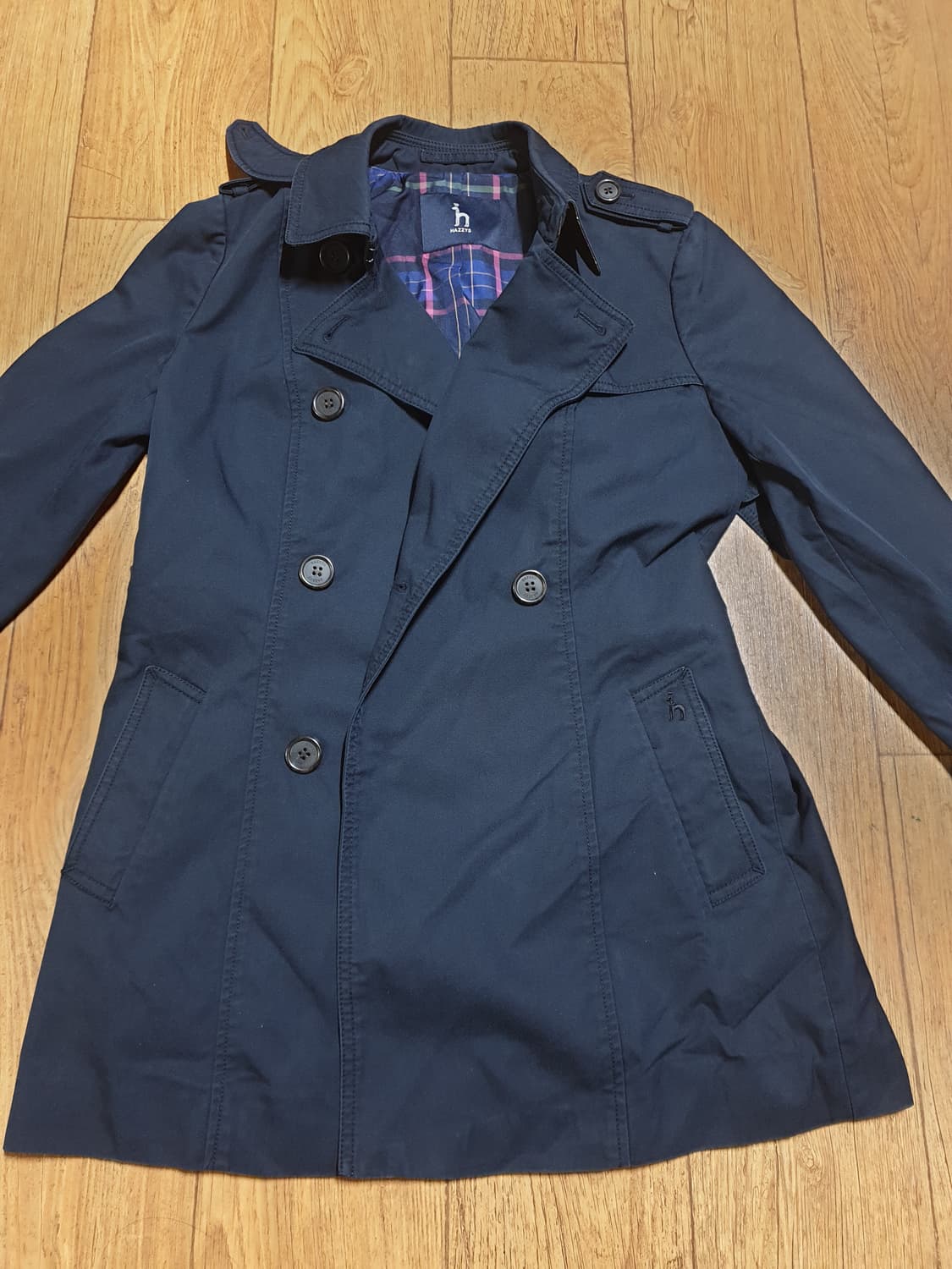 1229 헤지스 코트 85 사이즈입니다 상품이미지1