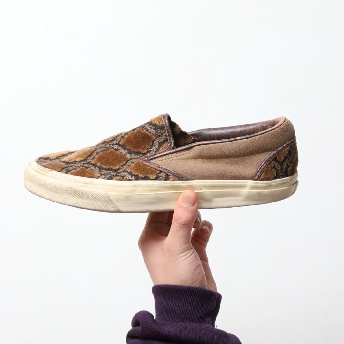 넘버 나인 02AW Number (N)ine Velvet Slip On  상품이미지4