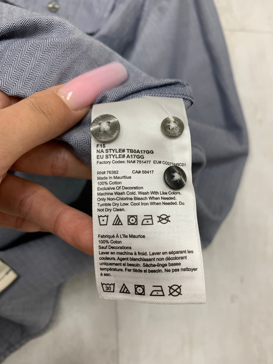 팀버랜드 긴팔 셔츠 #673 상품이미지6