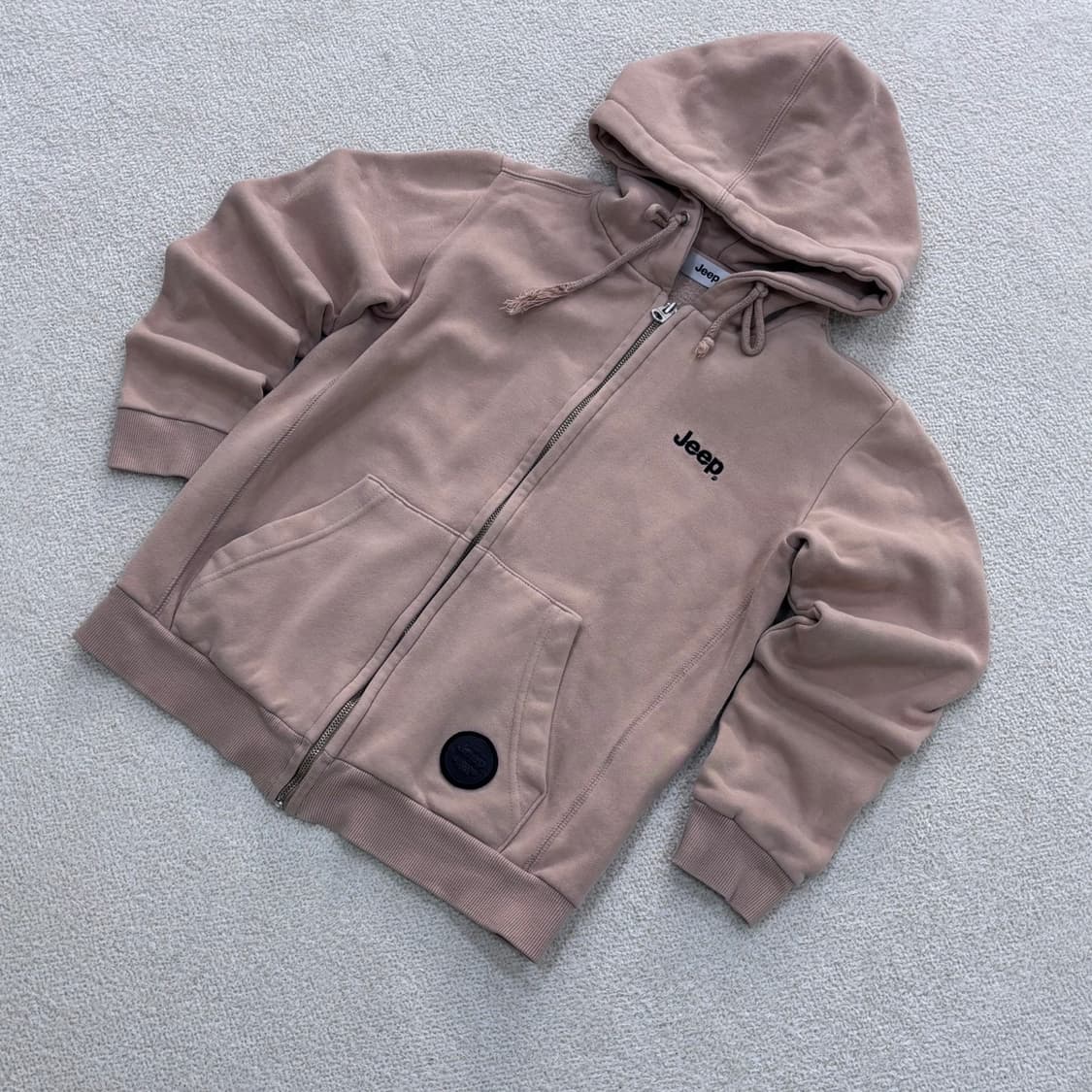 S 지프 스몰로고 클래식 후드 집업 0331E 상품이미지1