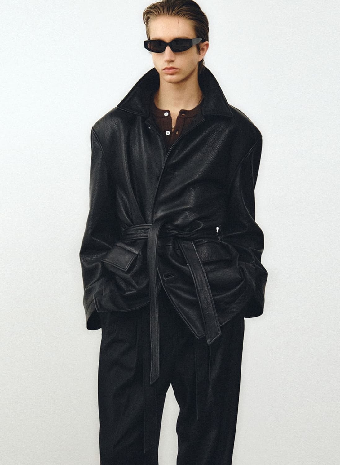 노이어 램스 레더 카코트 50 상품이미지9