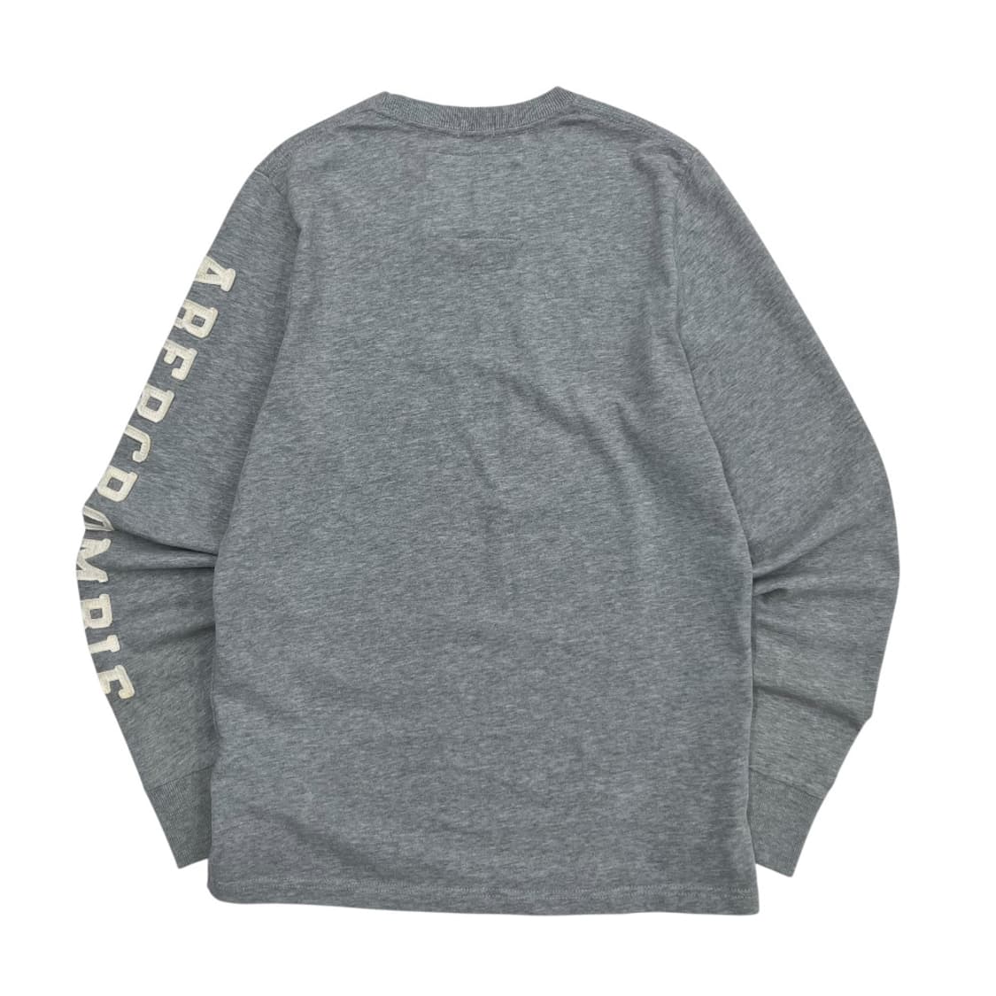 아베크롬비 순록로고 사이드패치 그레이 맨투맨 M 상품이미지4