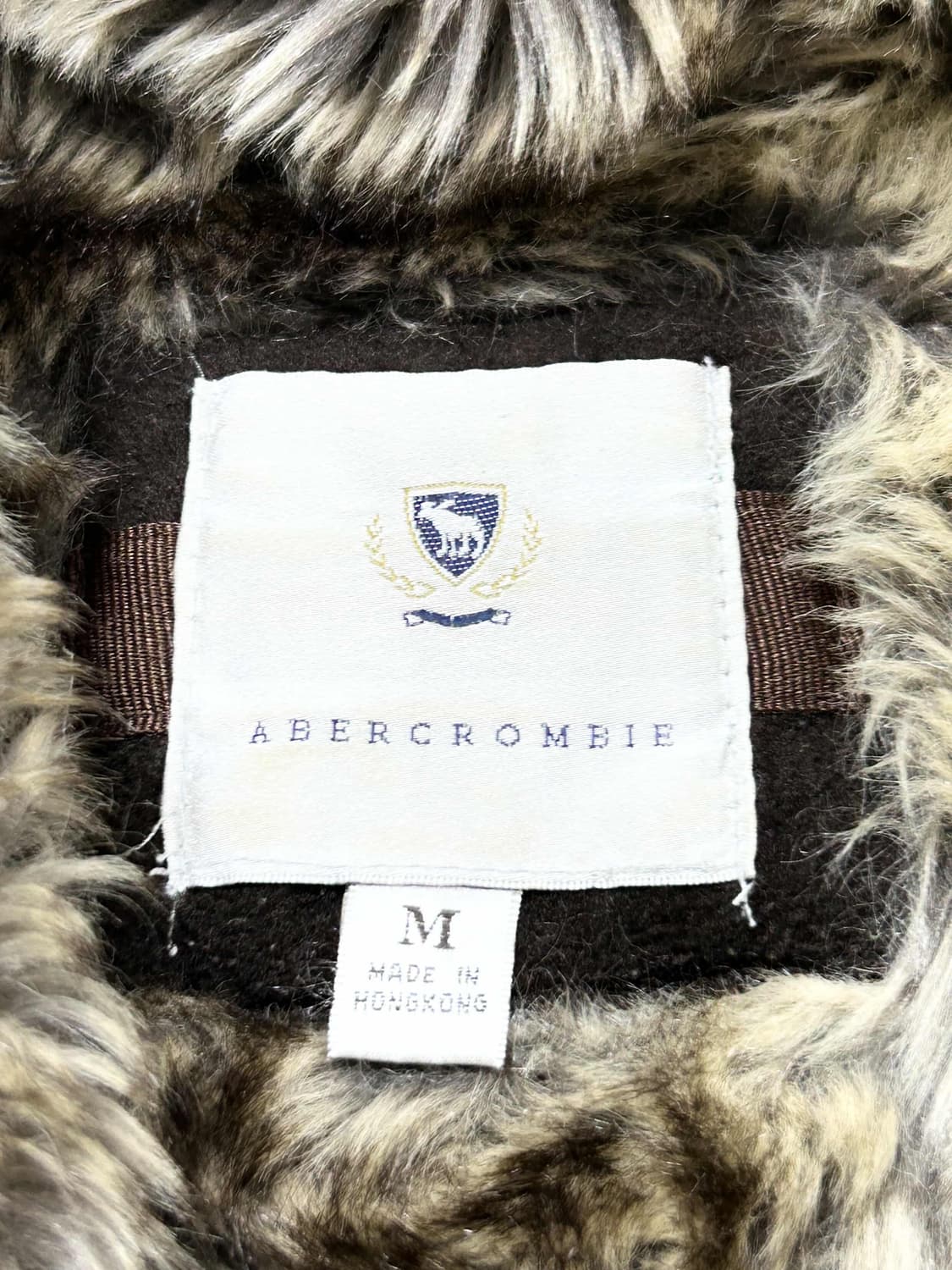 아베크롬비 브라운 투웨이 울프죠 후드집업 상품이미지8