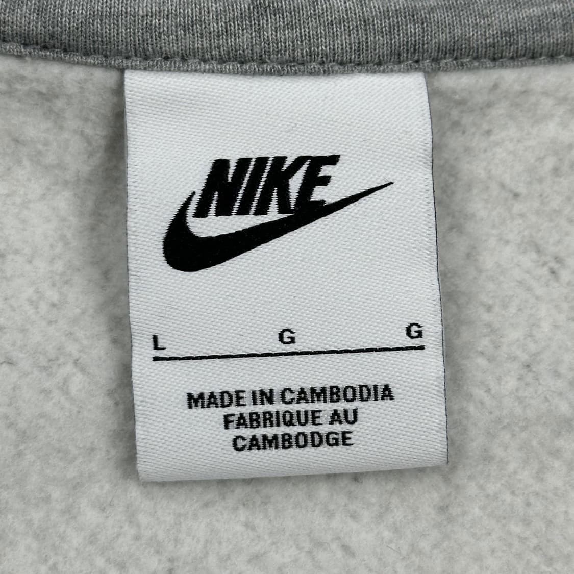 나이키 퓨추라 그레이 반집업 맨투맨 (L) 상품이미지5