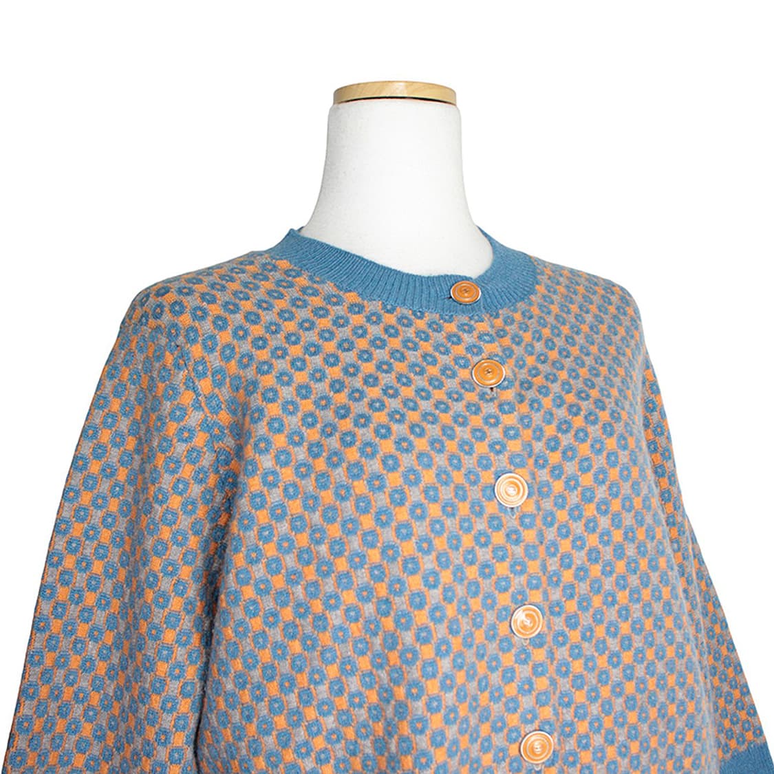 샤넬 투톤 캐시미어 니트 가디건 66 상품이미지4