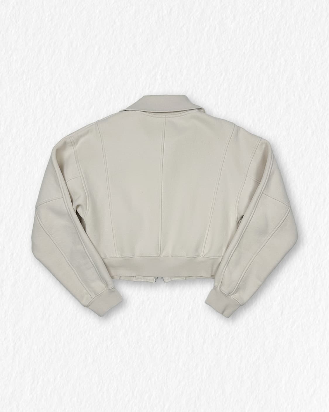 파르티멘토 기모 크롭 집업 상품이미지2