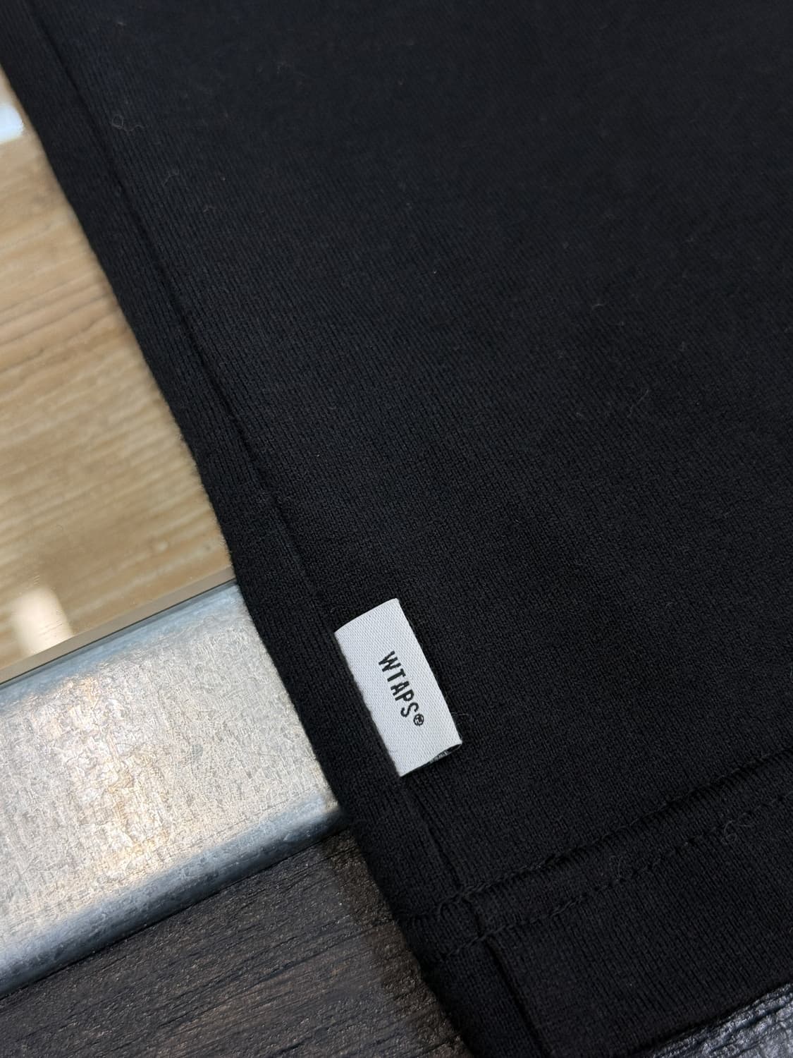 더블탭스 21AW 스텐실 로고 롱슬리브 상품이미지8