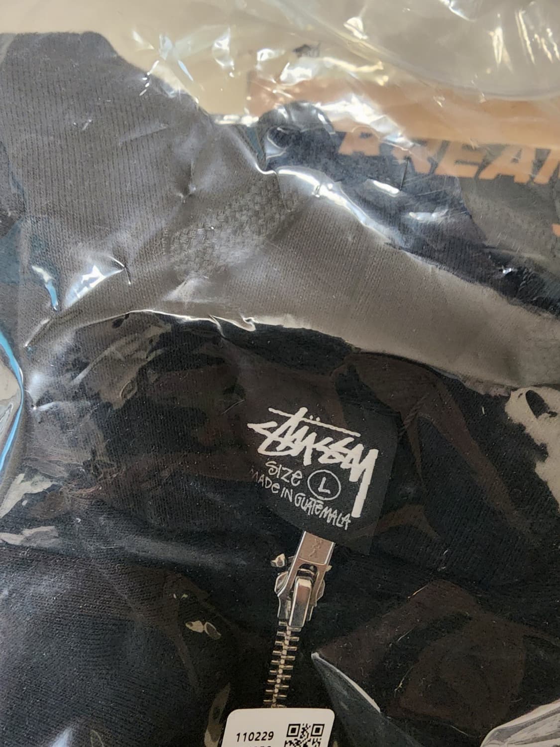 스투시 정품 기모 후드집업 상품이미지3