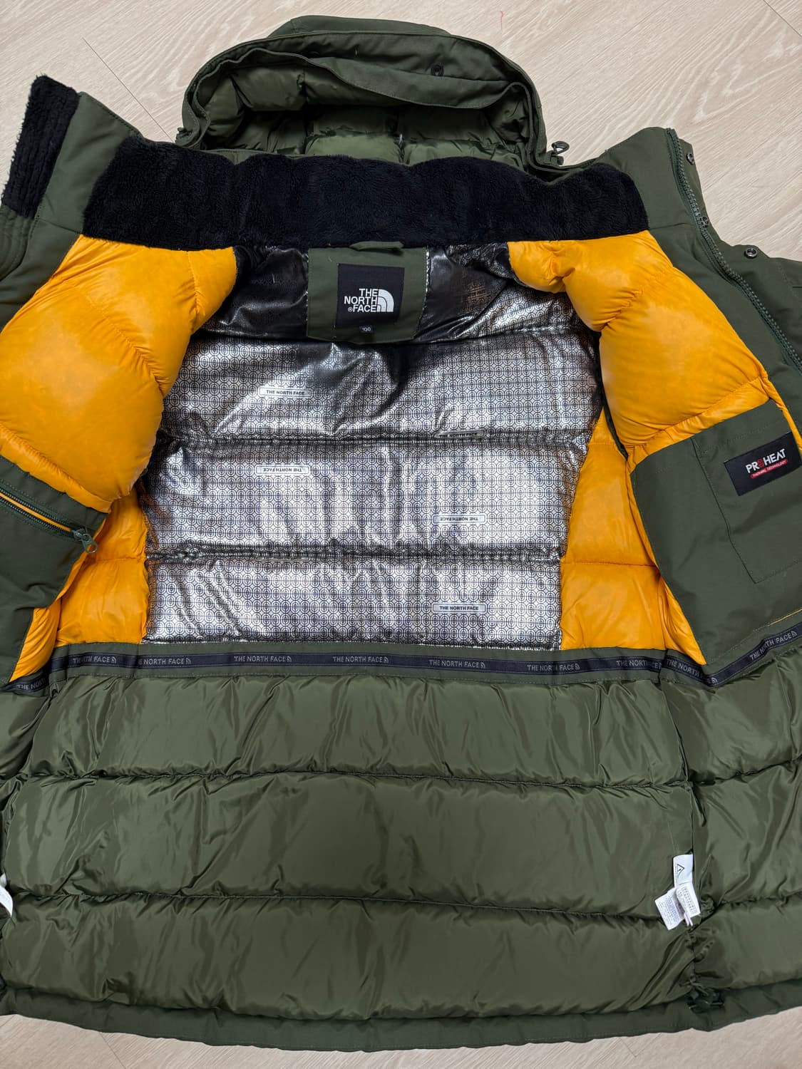 (100)노스페이스 클라우스 구스 다운 파카 겨울 패딩 팝니다 상품이미지4