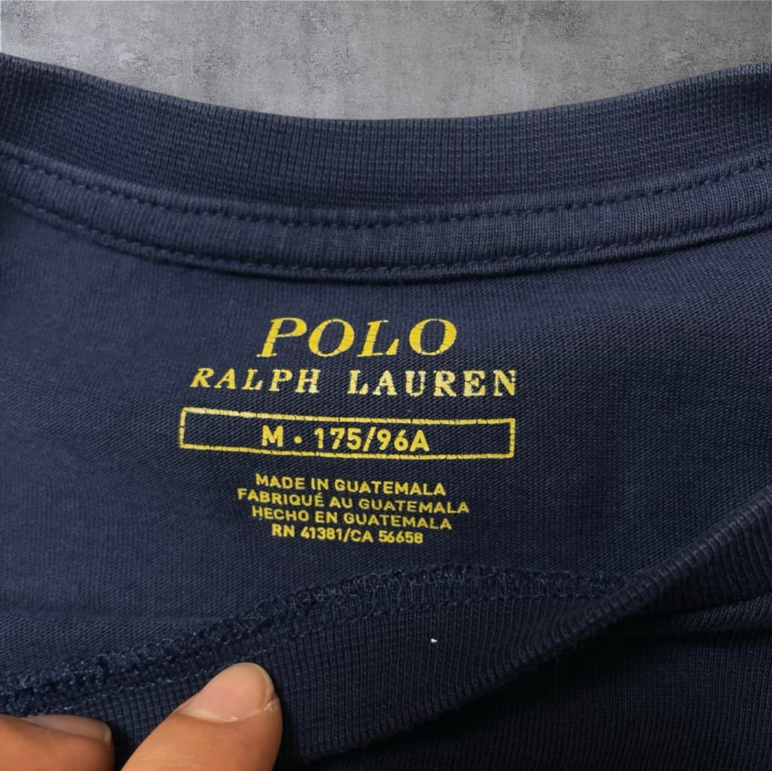 폴로 랄프로렌 네이비 포니자수 긴팔 티셔츠 M 상품이미지2