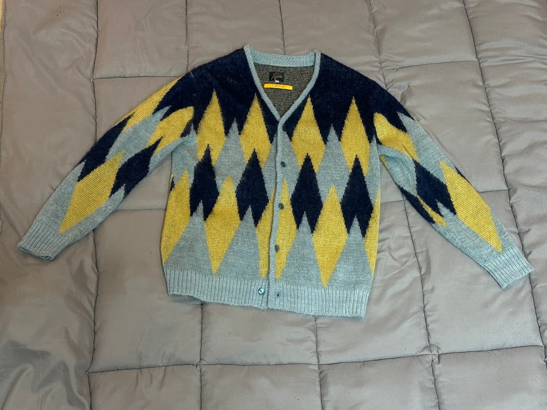 니들스X유니온 콜라보 모헤어 가디건 M 상품이미지7