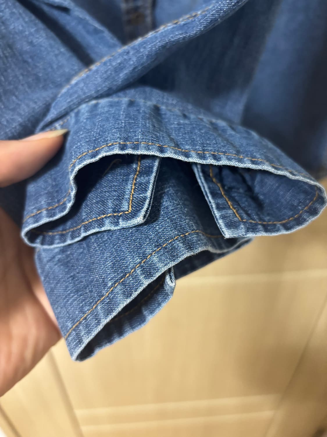 빈티지 디즈니 미키마우스 데님 셔츠 남방 상품이미지8