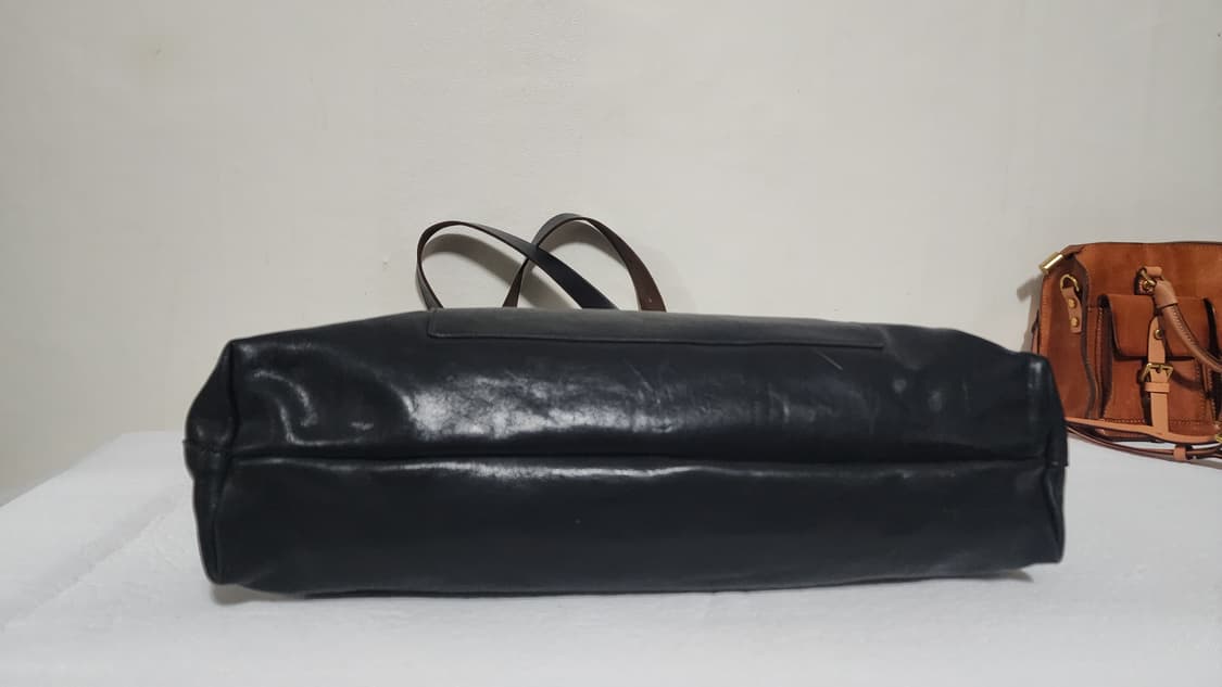 Leftroad 가죽 토트백 블랙 상품이미지3