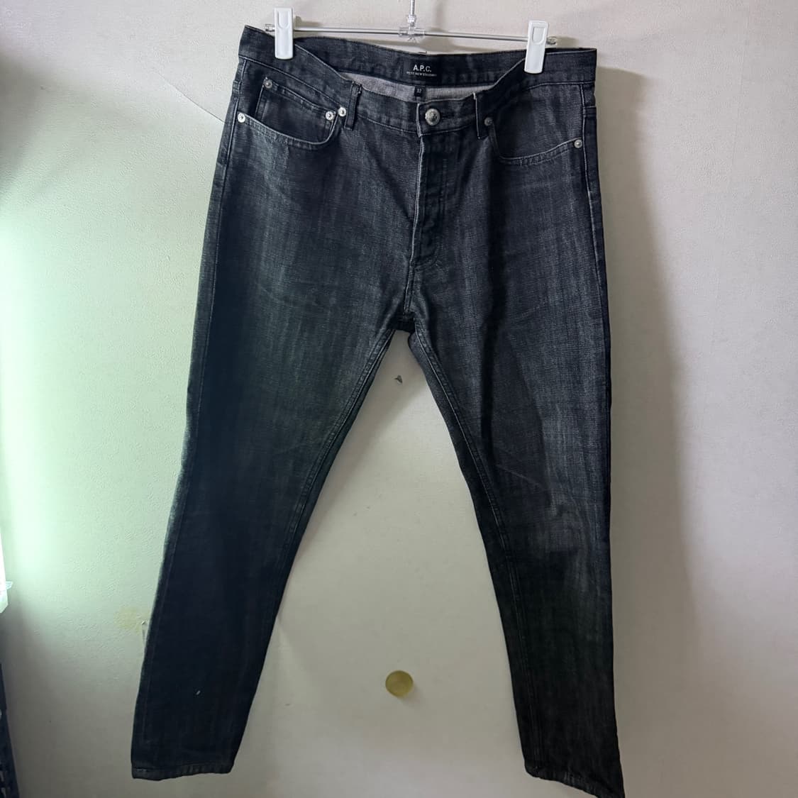 A.P.C 남성 블랙 쁘띠 뉴스탠다드 데님 32(남성 31-32정도) 상품이미지2