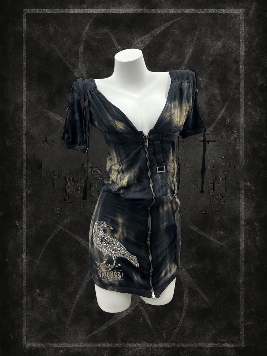‘SALVAGE' tie-dyed strap one-piece 상품이미지3
