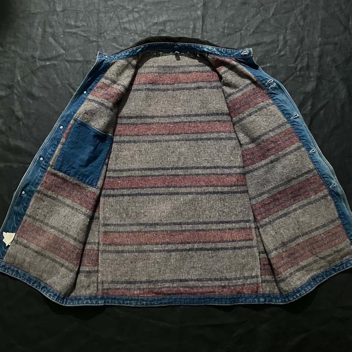 🇺🇸 60s USA 시어스 Sears 데님 초어 코트 자켓 상품이미지2