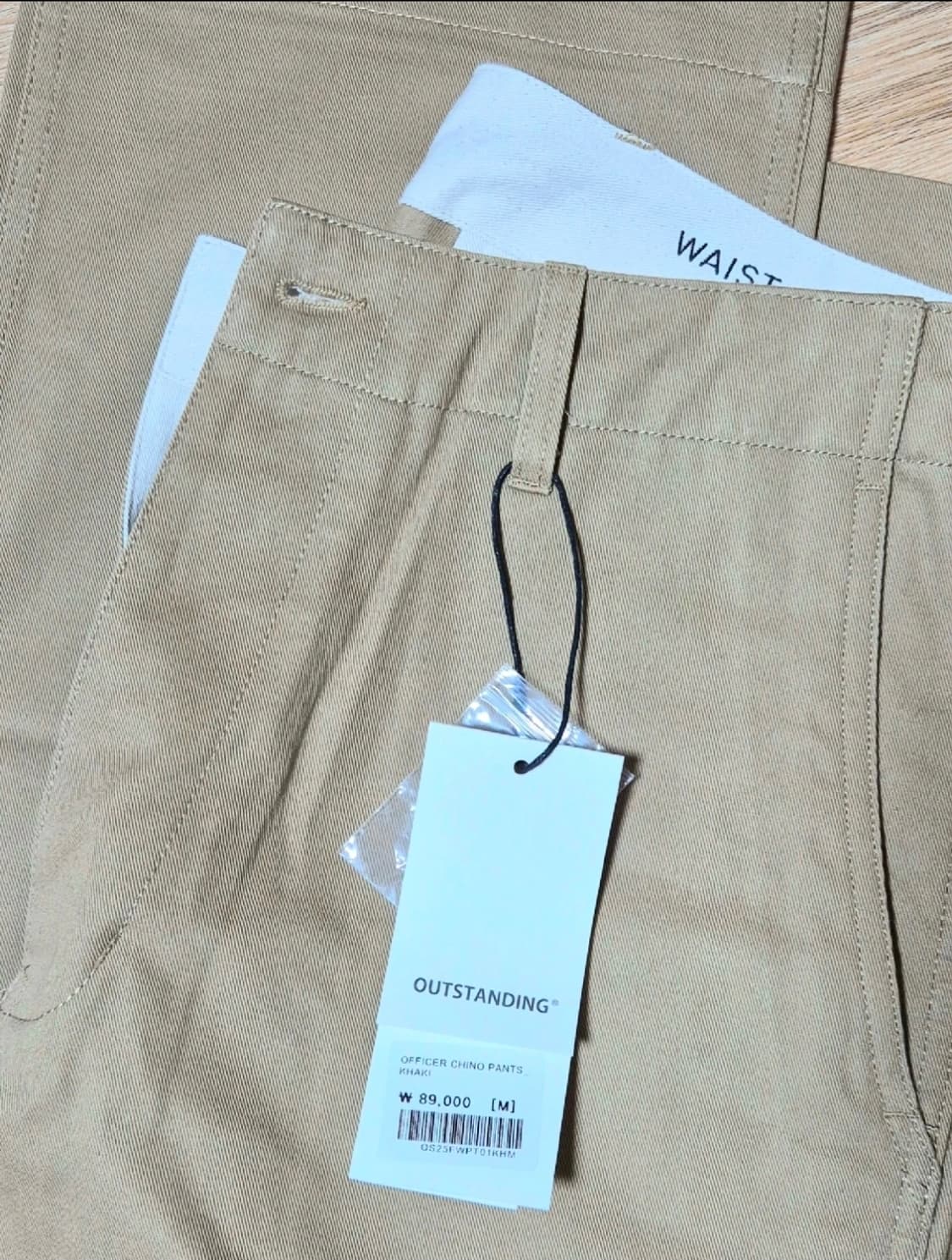 아웃스탠딩 치노 팬츠 OFFICER CHINO PANTS 새상품 상품이미지8