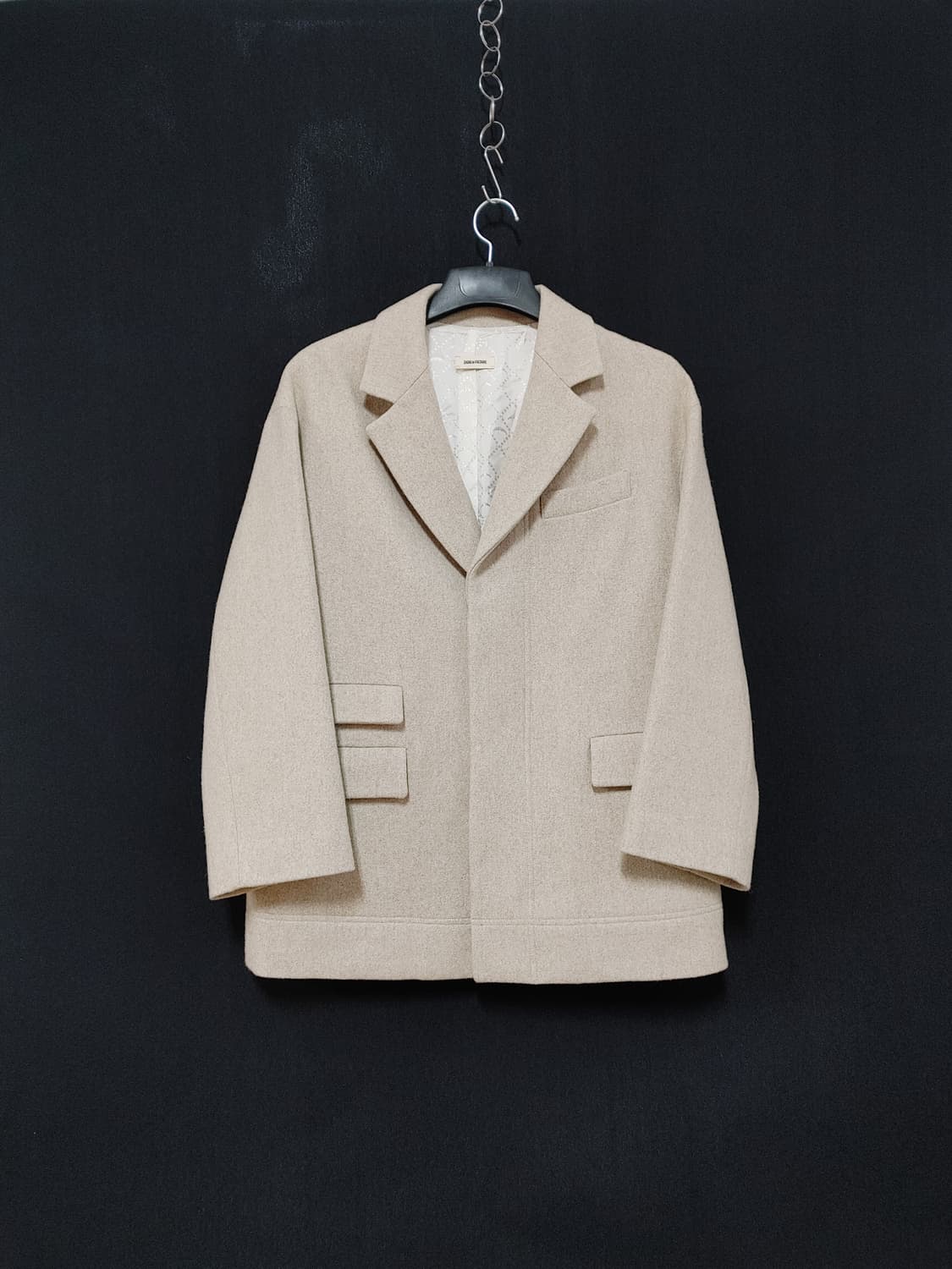 ZADIG&VOLTAIRE 쟈딕앤볼테르 알파카함유 하프코트
 상품이미지1