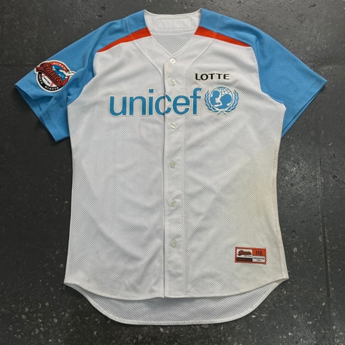 105 롯데자이언츠 유니세프 유니폼  상품이미지1