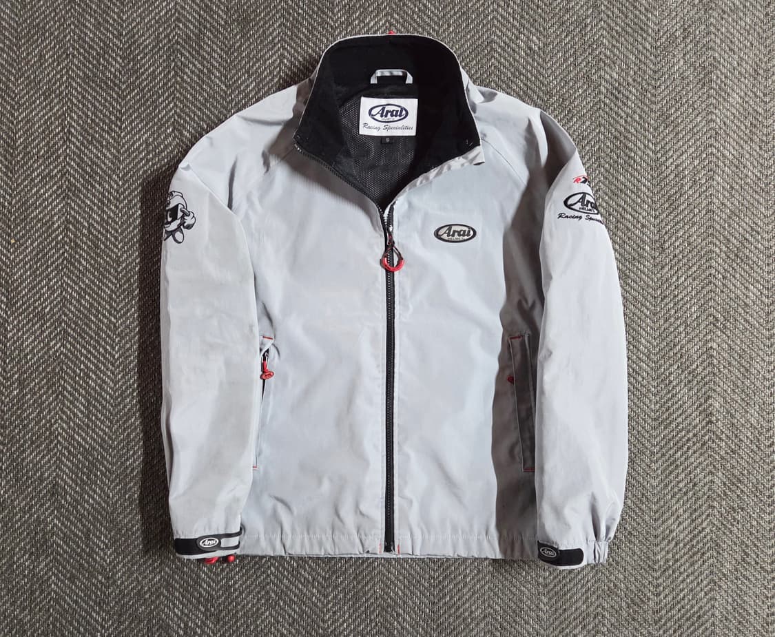 아라이 Arai 그레이 실버 구형 바람막이 상품이미지1