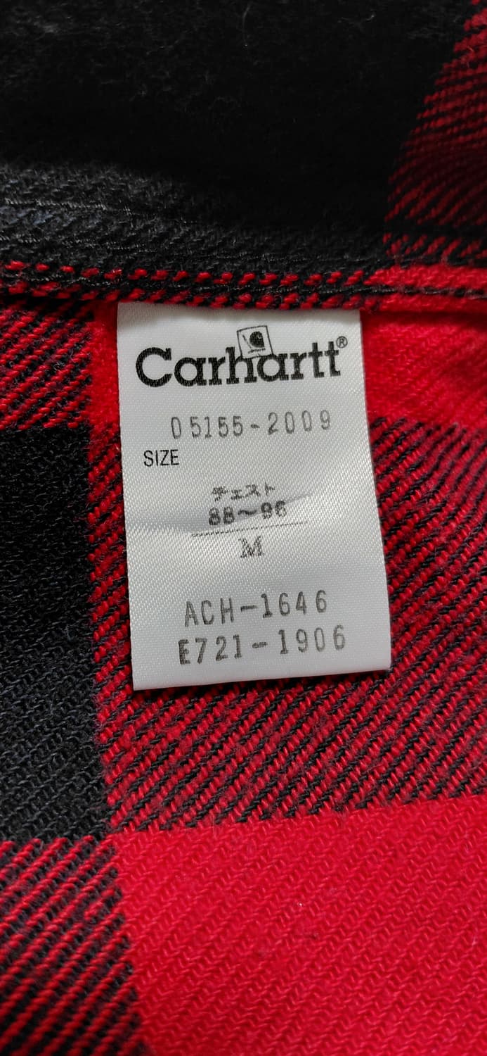 칼하트 체크 셔츠 M 상품이미지7