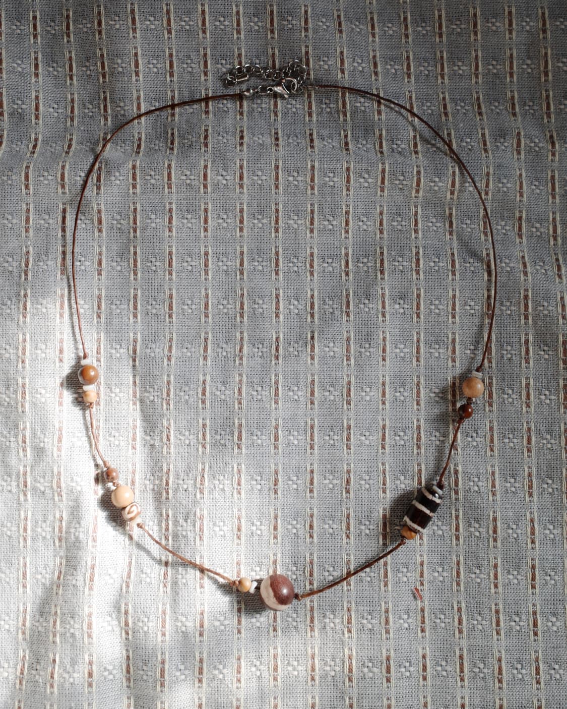 cocoa bubble necklace 코코아 버블 핸드메이드 목걸이 상품이미지1