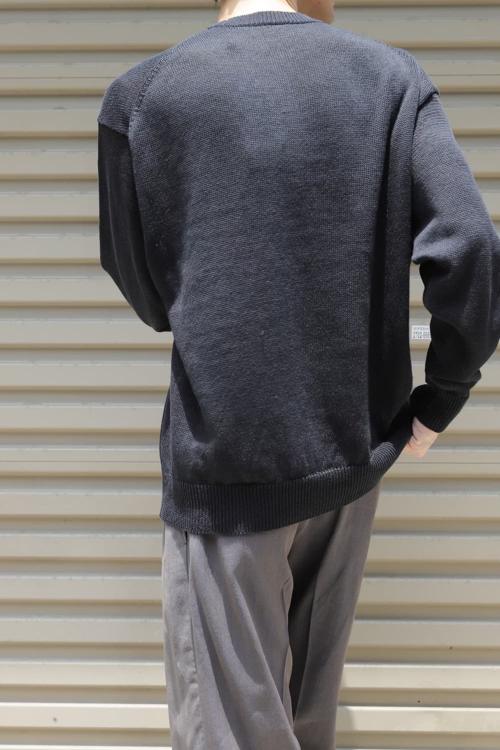 26ss comoli 코모리 린넨 크루넥 니트 3 상품이미지3