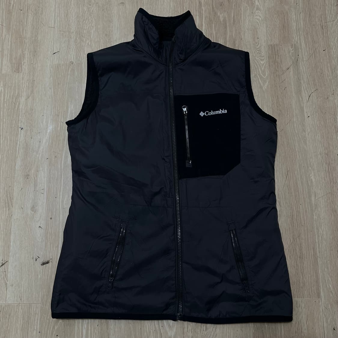 컬럼비아 리버시블 보아 플리스 조끼 L/100 상품이미지5