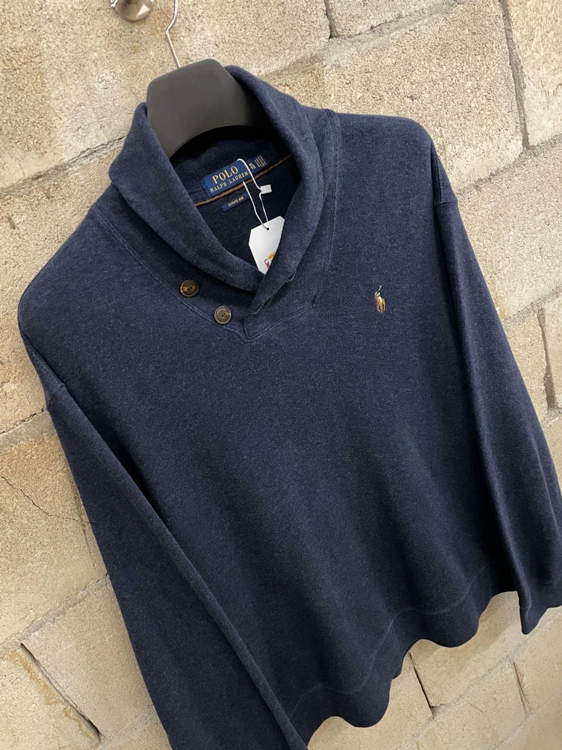 폴로 랄프로렌 숄 카라 니트 상품이미지3