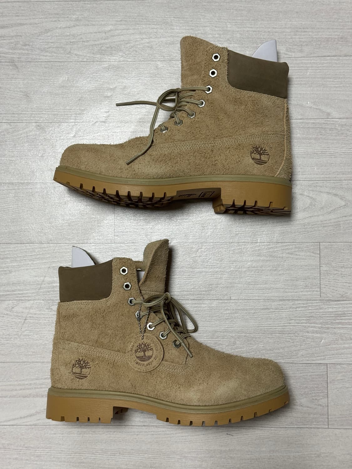 팀버랜드 25 6인치 워터프루프 워커부츠 베이지 270 상품이미지2