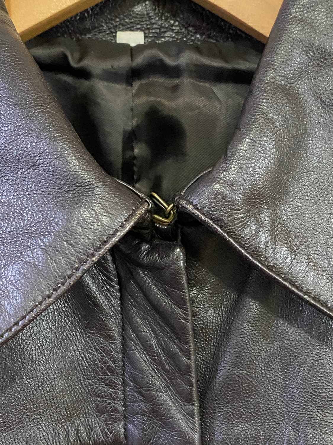 VTG leather jacket 상품이미지3