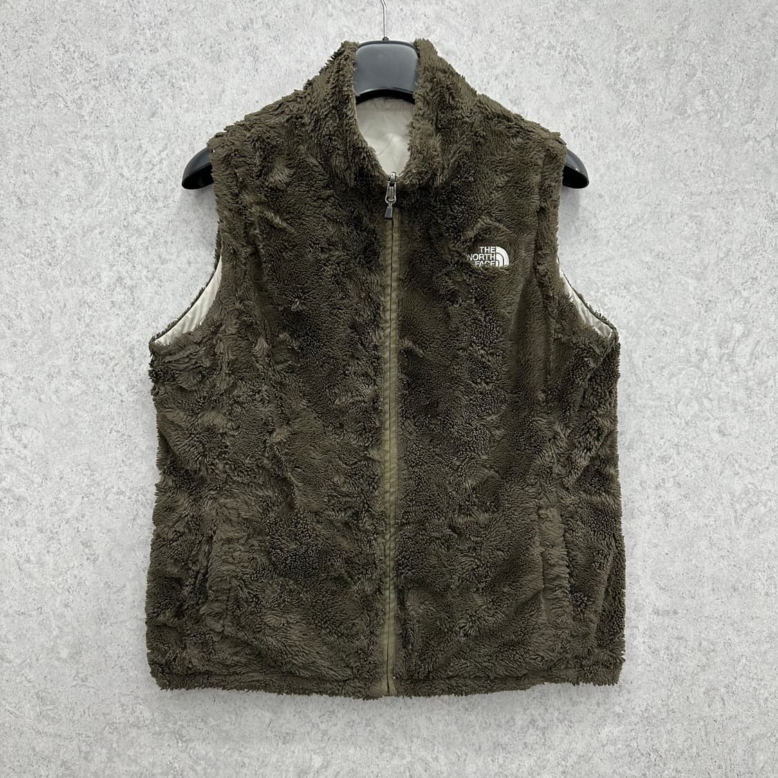 100 노스페이스 남자 양면 리버서블 털후리스 조끼 상품이미지1