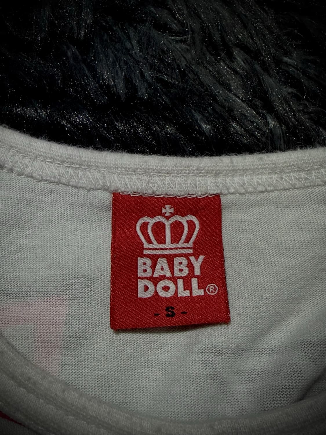 BABY DOLL 핫핑크 팝레터링 빈팔 티셔츠 상품이미지9