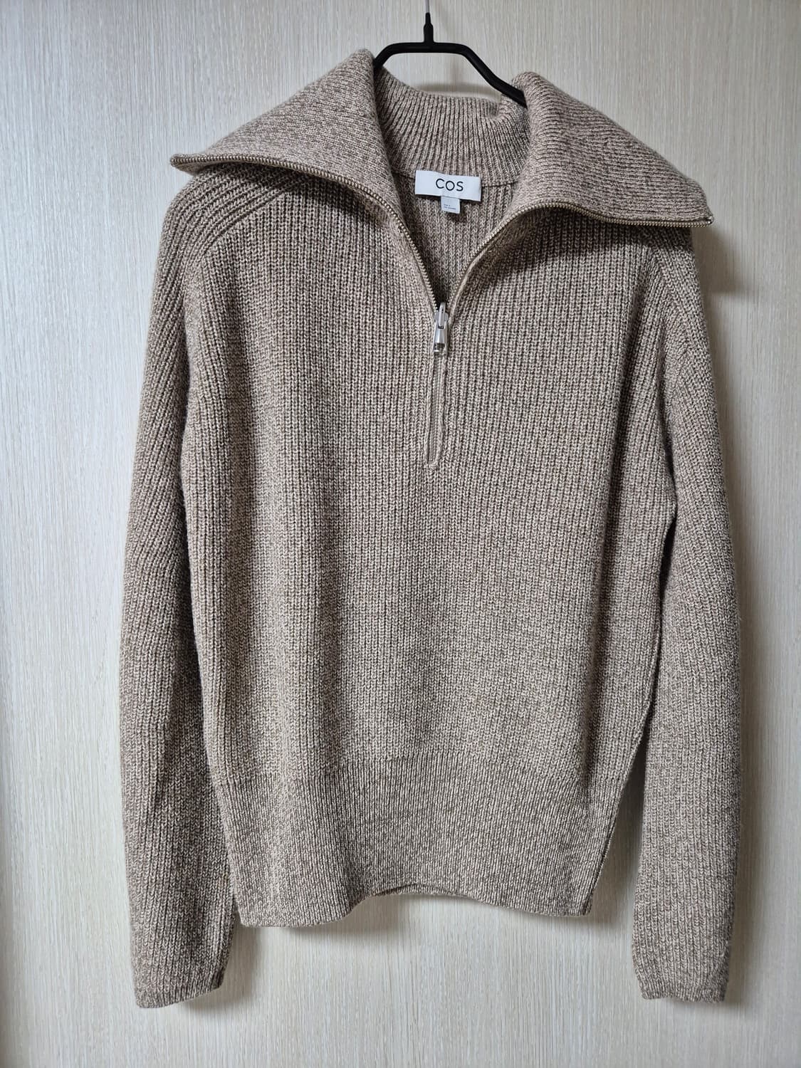cos 코스 신형 카라 반집업니트 스몰 상품이미지3