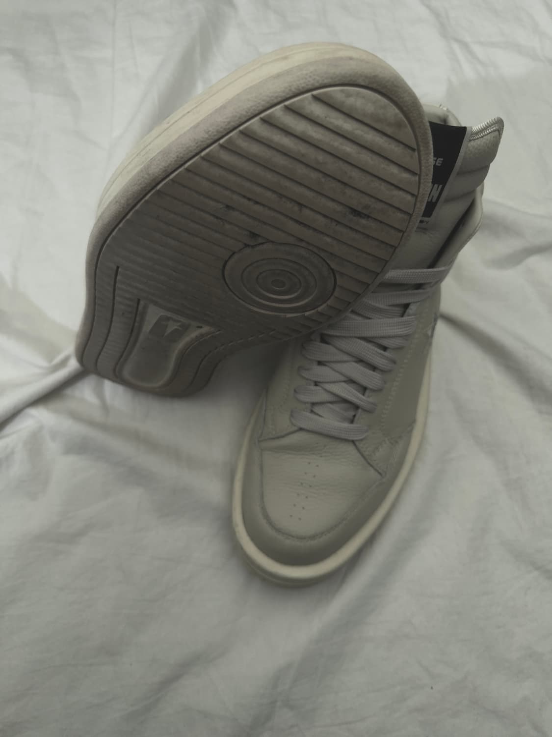 릭오웬스 x 컨버스 웨폰 하이탑 스니커즈 상품이미지4