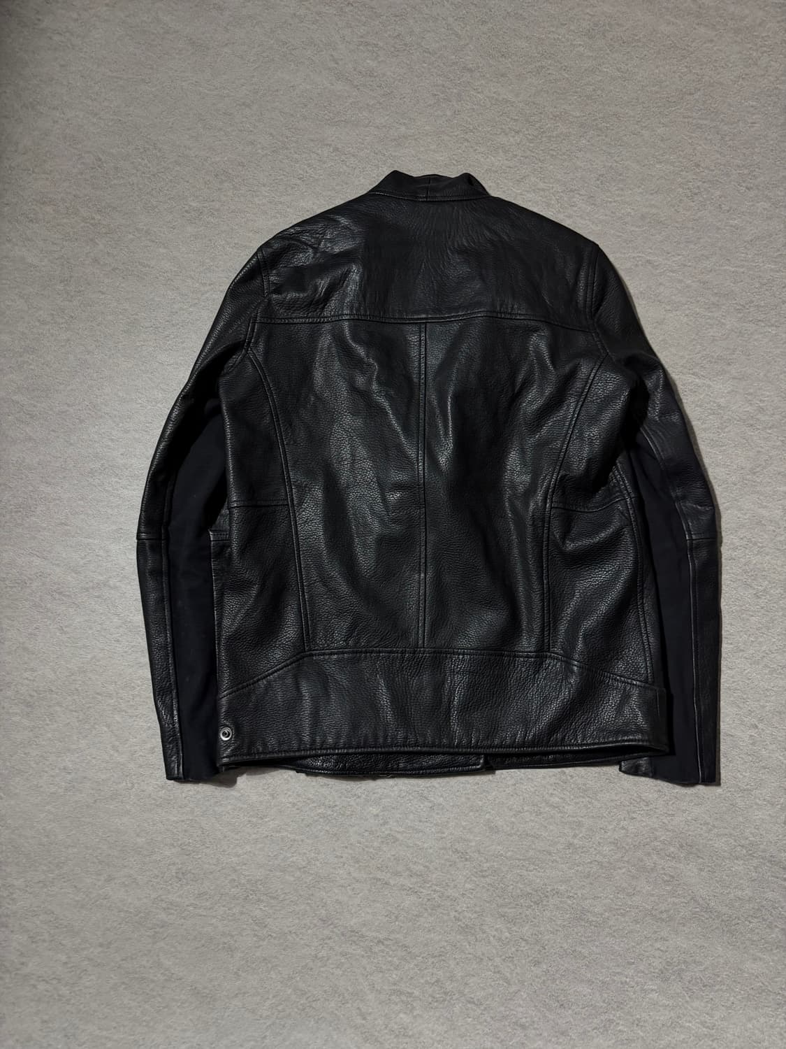 헬무트랭 비대칭 램스킨자켓 상품이미지3