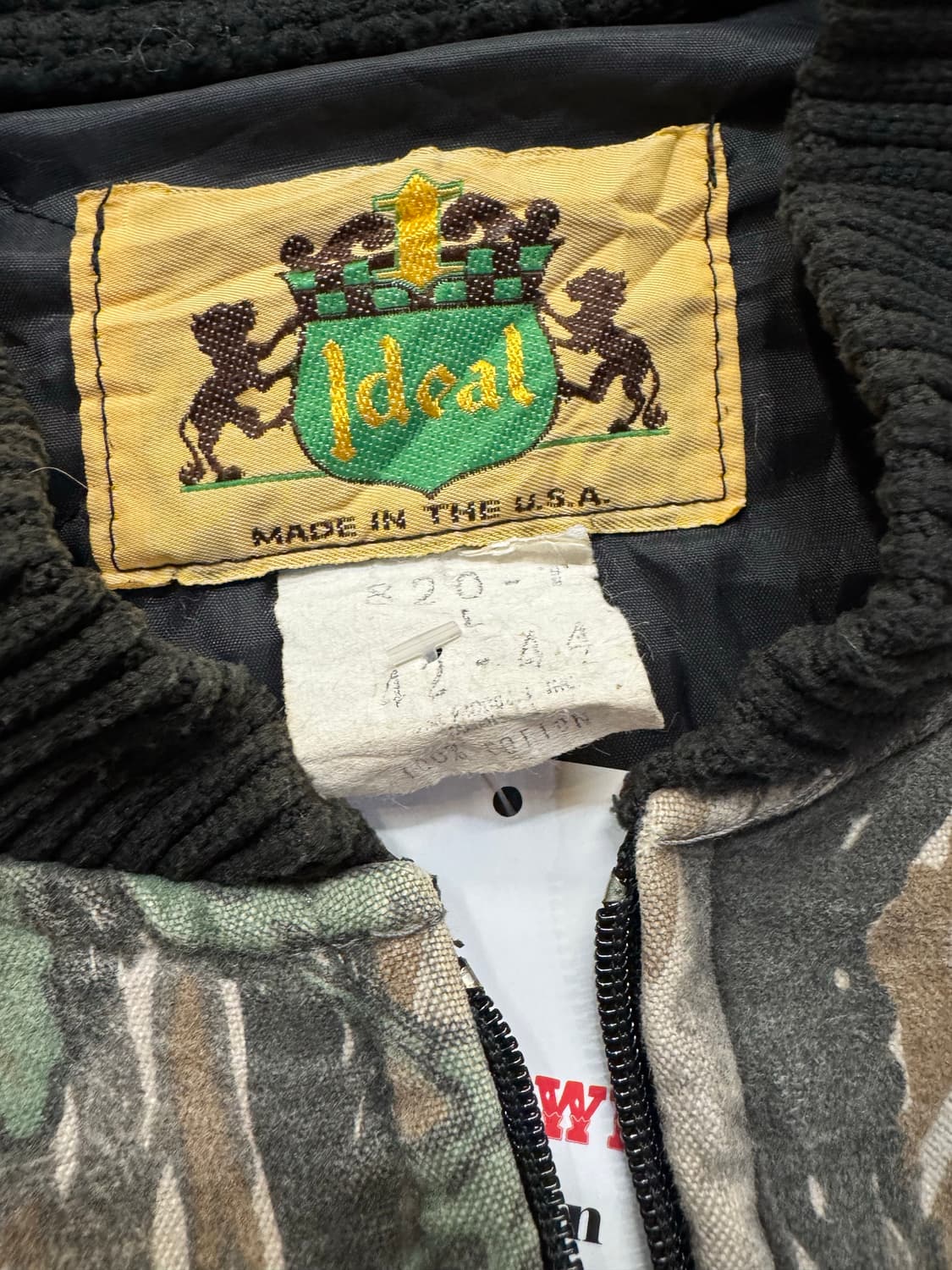 80s Ideal 리얼트리 헌팅 자켓 상품이미지4