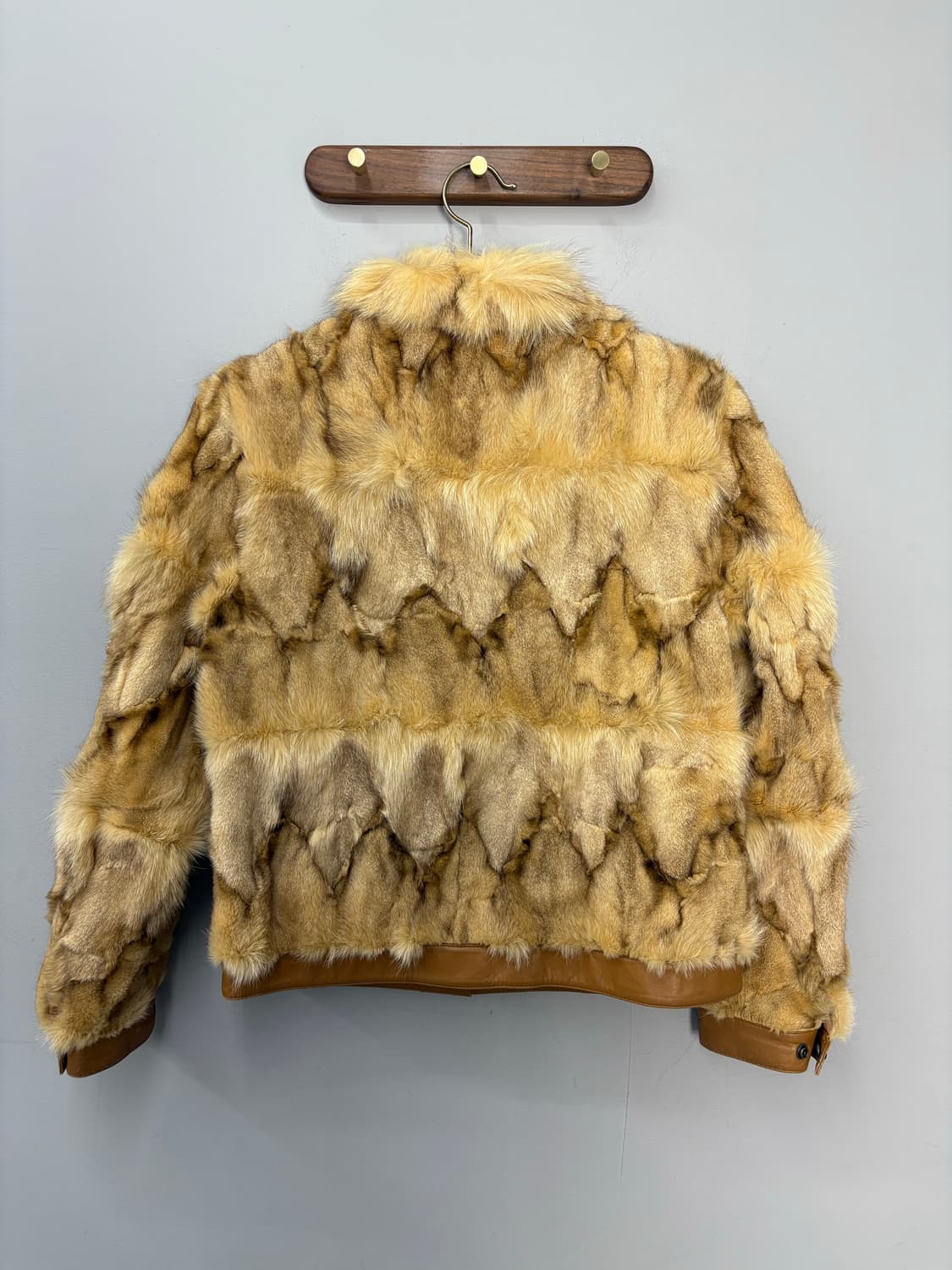 빈티지 폭스퍼 양가죽자켓 A3385 상품이미지5